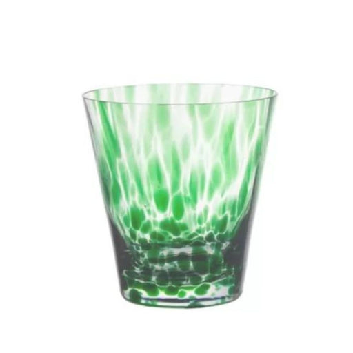 Copo em Cristal para Caipirinha Verde Murano Colors Artemano 230ml