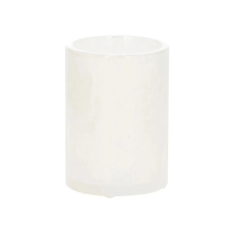 Copo para Banheiro Poliresina Off White 9,5x7cm Mart