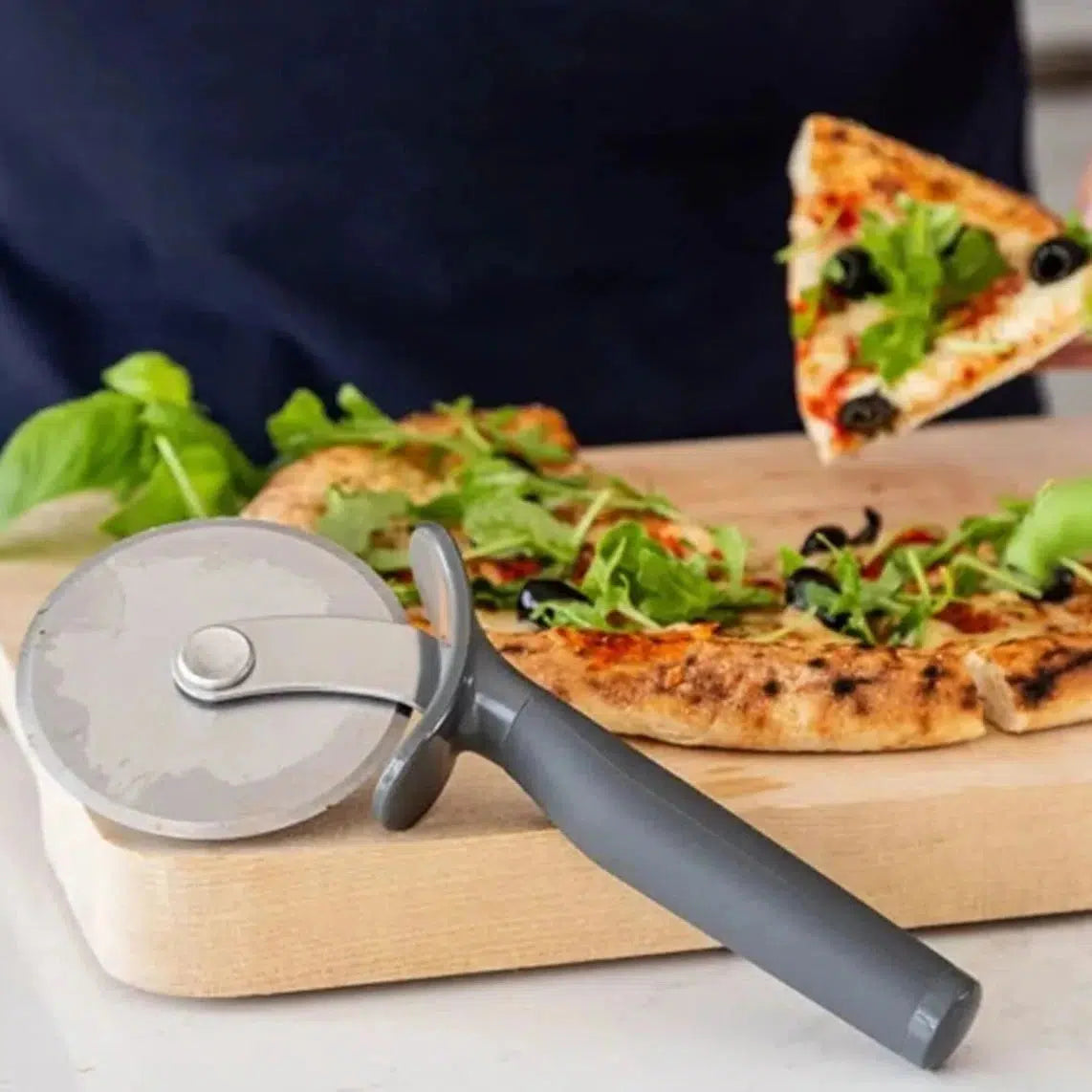 Cortador De Pizza Inox Charcoal Grey Kitchenaid Kitchenaid – Let's