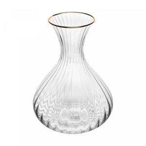 Decanter Cristal Ecológico com Fio de Ouro Optic 1,5L Wolff