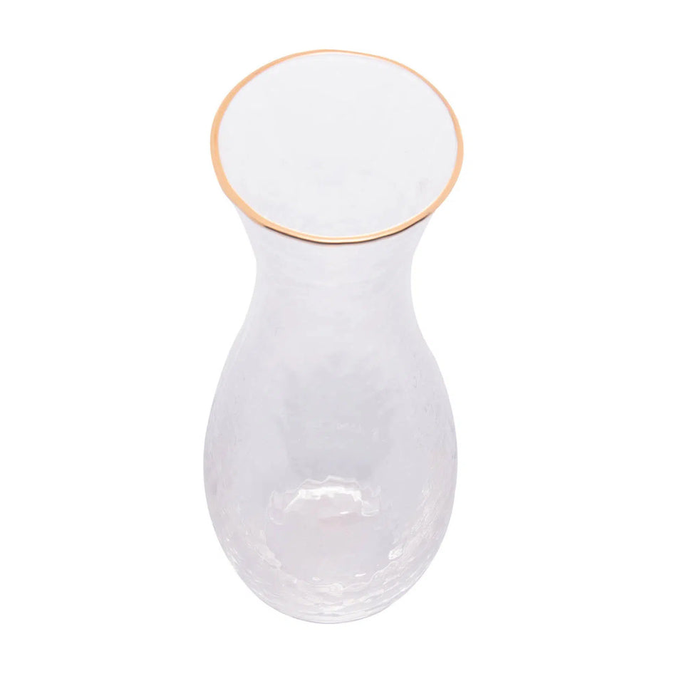 Decanter Vidro Cristalino Borda Dourada Taj 1,150L