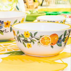Bowl Melamina Zagara Limão Médio 15cm