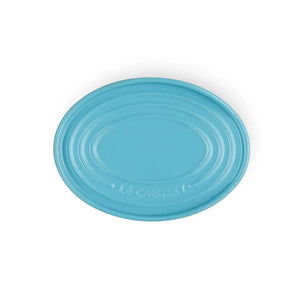 Descanso Oval para Colher Azul Caribe Le Creuset