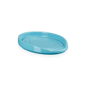 Descanso Oval para Colher Azul Caribe Le Creuset