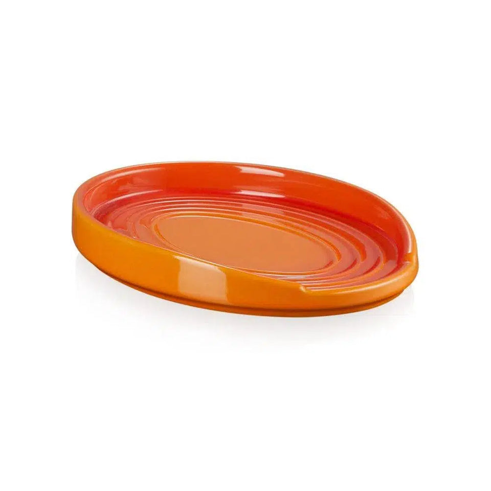 Descanso Oval para Colher Laranja Le Creuset