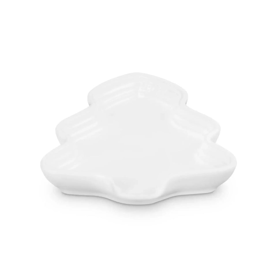 Descanso para Colher Árvore de Natal Branco Le Creuset