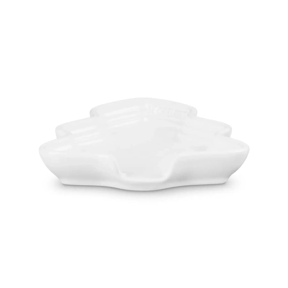 Descanso para Colher Árvore de Natal Branco Le Creuset