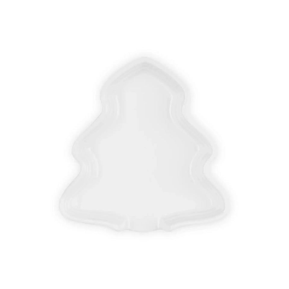Descanso para Colher Árvore de Natal Branco Le Creuset