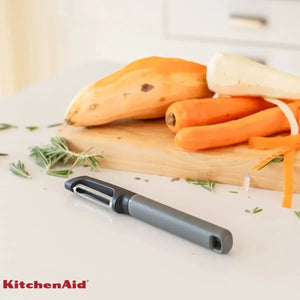 Descascador Peeler Frutas Legumes Cinza KitchenAid