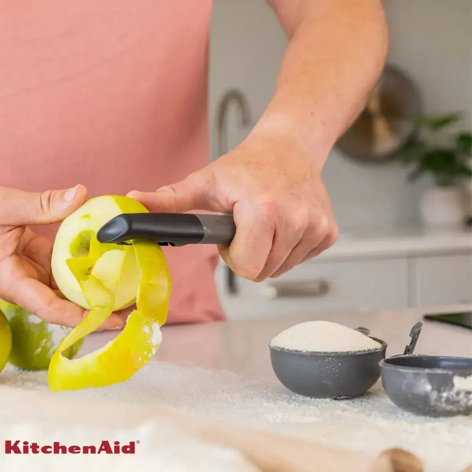 Descascador Peeler Frutas Legumes Cinza KitchenAid