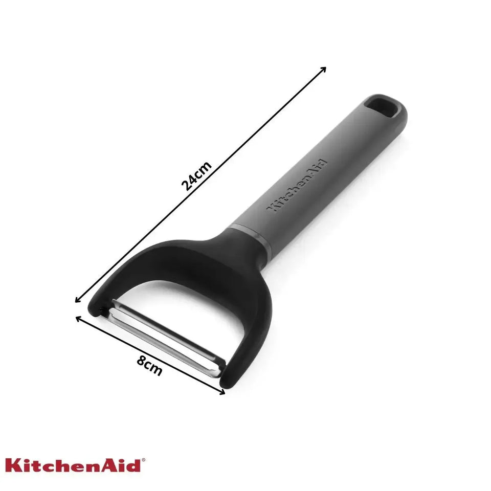 Descascador Y-Peeler Frutas Legumes Cinza KitchenAid