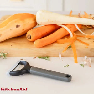 Descascador Y-Peeler Frutas Legumes Cinza KitchenAid