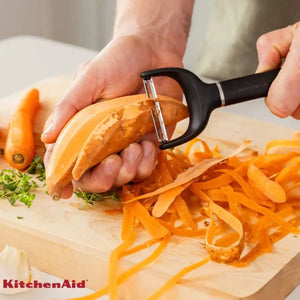 Descascador Y-Peeler Frutas Legumes Preto KitchenAid