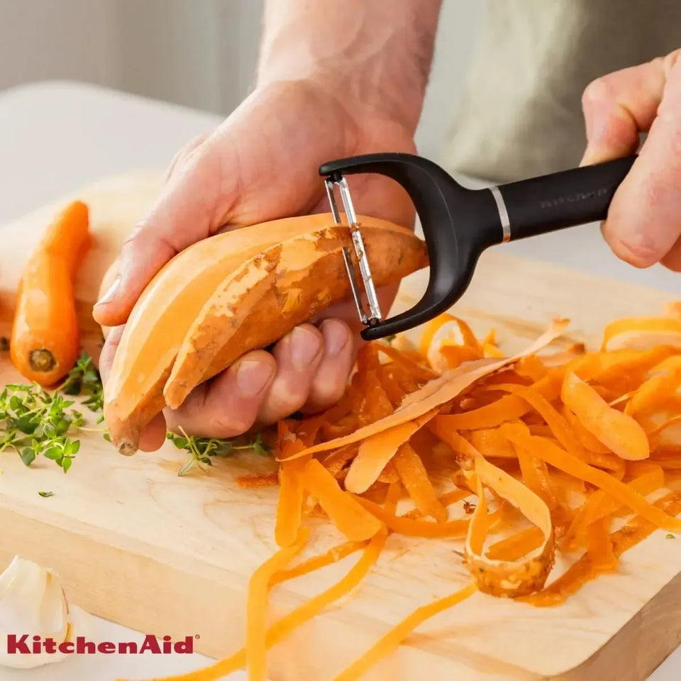 Descascador Y-Peeler Frutas Legumes Preto KitchenAid