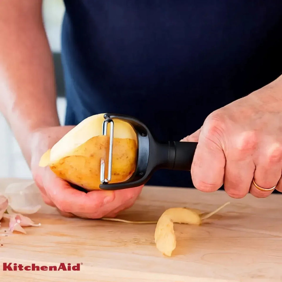 Descascador Y-Peeler Frutas Legumes Preto KitchenAid