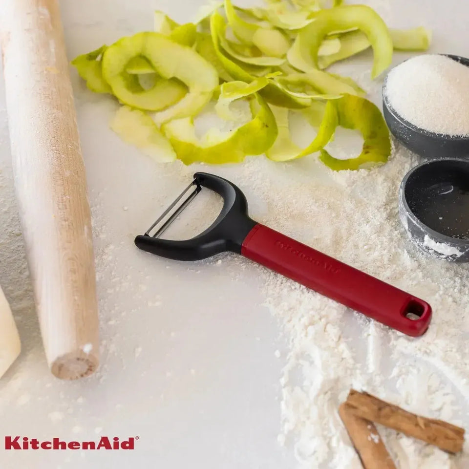 Descascador Y-Peeler Frutas Legumes Vermelho KitchenAid