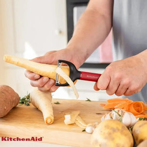 Descascador Y-Peeler Frutas Legumes Vermelho KitchenAid