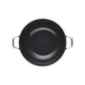 Wok com Alça Antiaderente 32cm ENSC Le Creuset