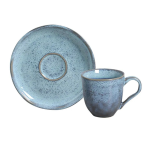 Jogo 6 Xícaras de Chá Stoneware Bio Breeze 170ml Porto Brasil