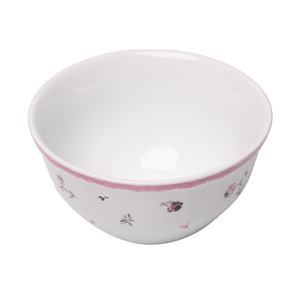 Conjunto 4 Bowls Cerâmica Florescer Rosa 12,5cm