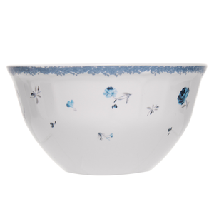 Conjunto 4 Bowls Cerâmica Florescer Azul 12,5cm