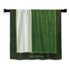 Toalha de Praia Moldura Trussardi + Bacio di Latte