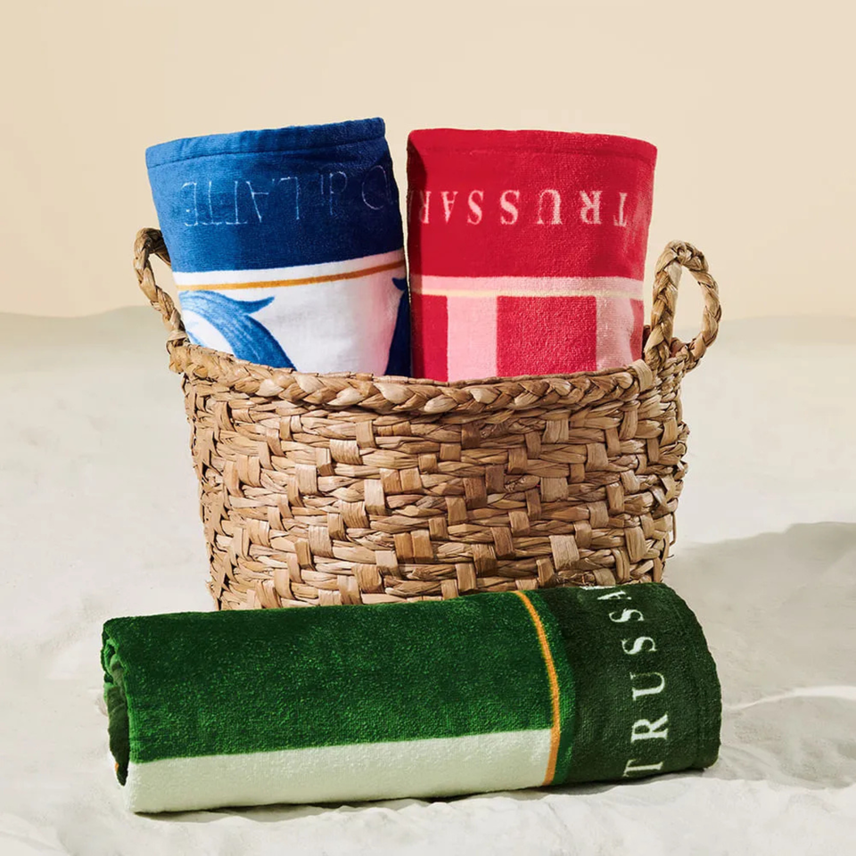 Toalha de Praia Arabescos Trussardi + Bacio di Latte