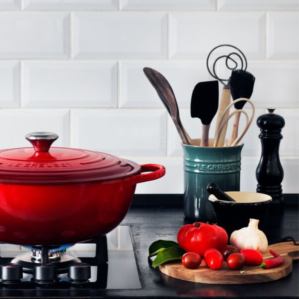 Espátula Grande de Silicone Black Onyx Le Creuset Venus