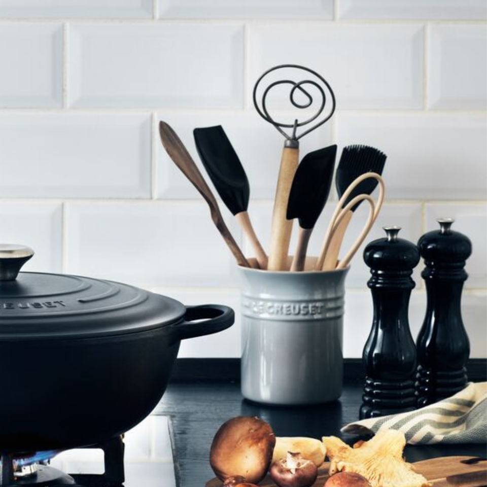 Espátula Grande de Silicone Black Onyx Le Creuset Venus