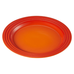 Prato de Sobremesa Cerâmica 22cm Vancouver Laranja Flame Le Creuset