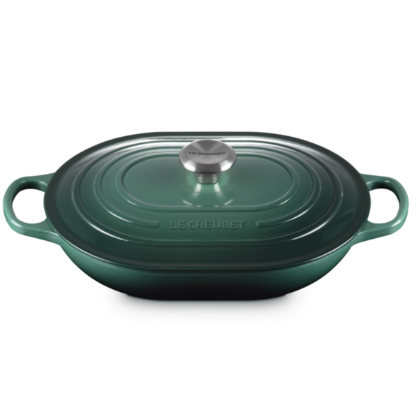 Panela Le Creuset Oblongo Signature Artichaut 3,4L 31cm