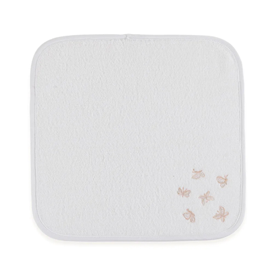 Jogo 3 Peças Fralda de Boca Baby Felice Branco Trussardi