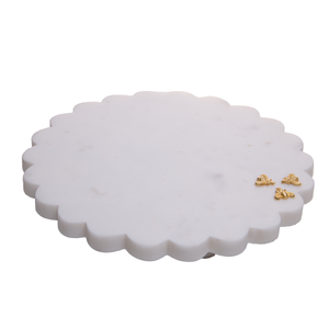 Tábua Para Frios Redonda Mármore New Bee 30,5cm Wolff