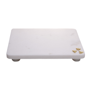 Tábua Para Servir Retangular Mármore New Bee 28x22,5cm Wolff