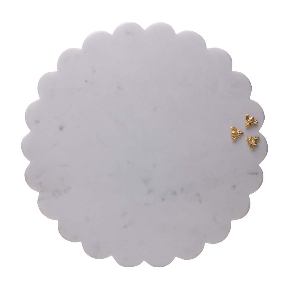 Tábua Redonda Giratória Mármore New Bee 30,5cm Wolff