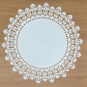 Jogo Americano Inca Off White 38,5cm