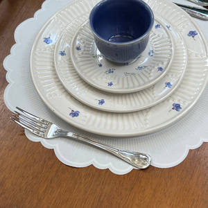 Jogo Americano Cetim Sol Off White 38,5cm