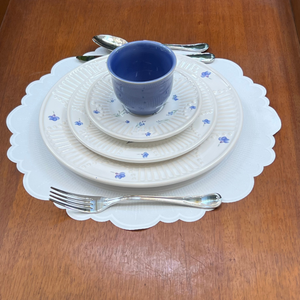 Jogo Americano Cetim Sol Off White 38,5cm