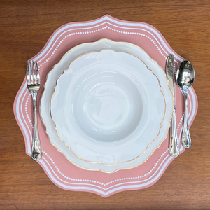 Jogo Americano Cetim Sofistic Rose 38,5cm