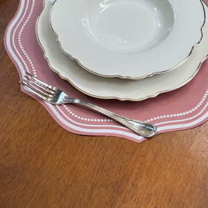 Jogo Americano Cetim Sofistic Rose 38,5cm