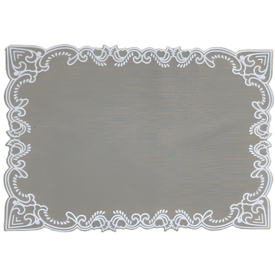 Jogo Americano Retangular Gregas Bege 35x50cm