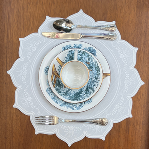 Jogo Americano Ramos Off White 38,5cm