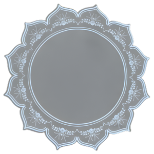 Jogo Americano Ramos Bege 38,5cm