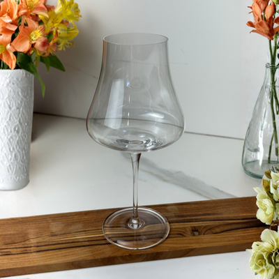 Jogo 2 Taças Mozart em Puro Cristal para Vinho Tinto Rhône 890ml