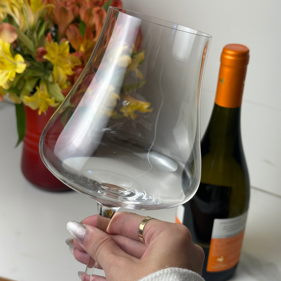 PRÉ-VENDA: Jogo 2 Taças Mozart em Puro Cristal para Vinho Tinto Rhône 890ml