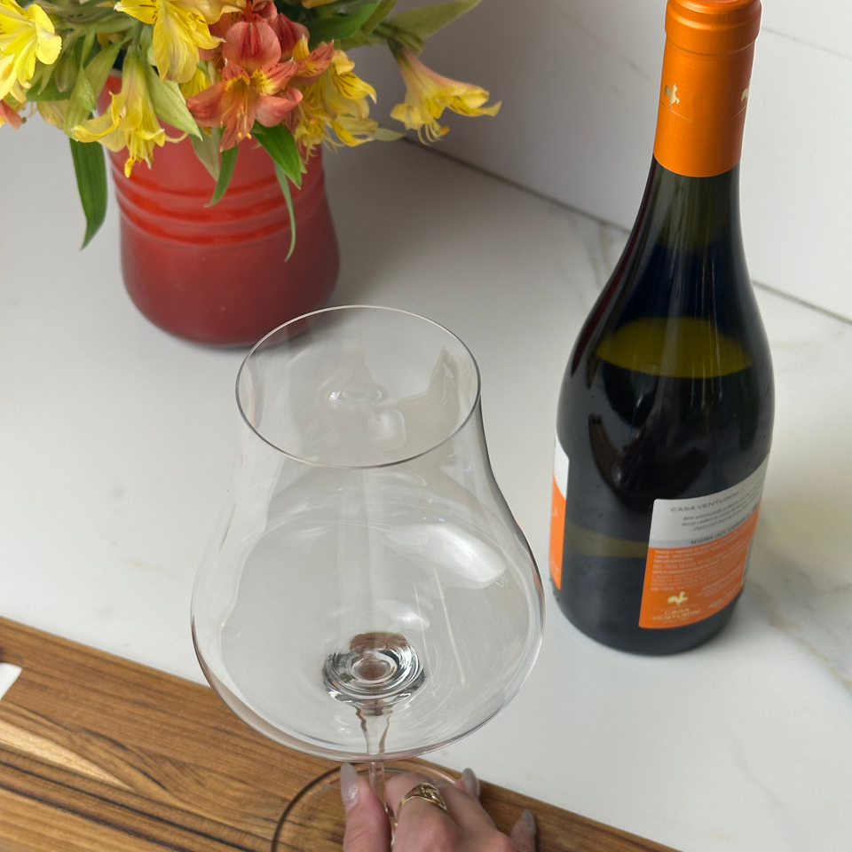 PRÉ-VENDA: Jogo 2 Taças Mozart em Puro Cristal para Vinho Tinto Rhône 890ml