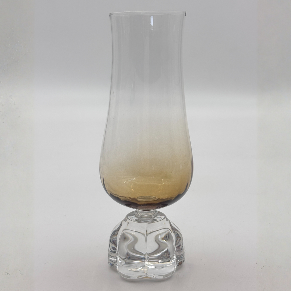 Taça para Champanhe Vidro Transparente e Âmbar 200ml