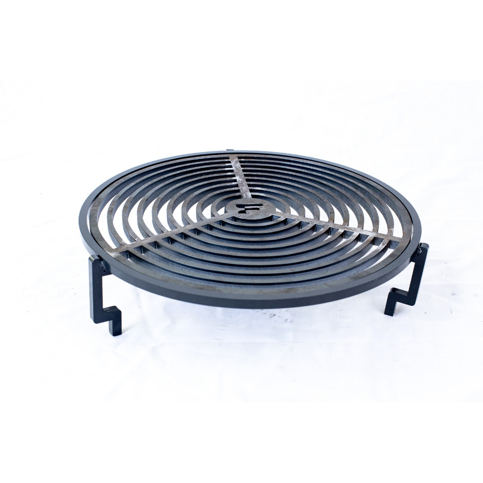 PRÉ-VENDA: Grelha F e Suporte Elevado Aço Carbono Fyrin