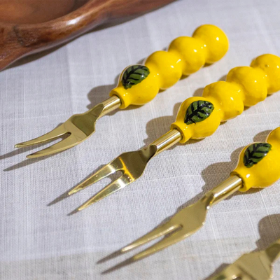 Conjunto 4 Garfos para Aperitivo Garbo Siciliano