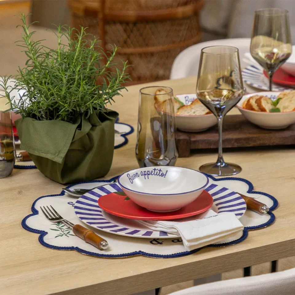 Jogo Americano Bossa Brazil Spritz e Carbonara 40x45cm